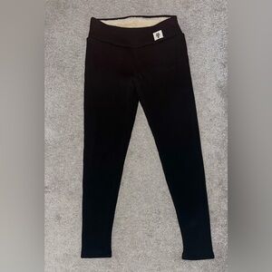 Kids Thermal Black Leggings